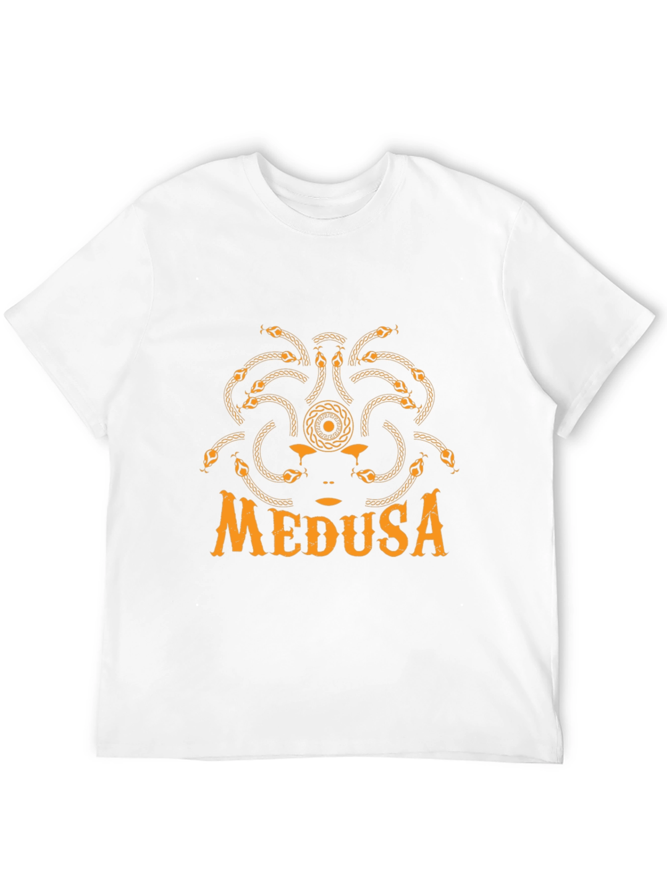 Medusa Graphic T-Shirt - Black Cotton Tee