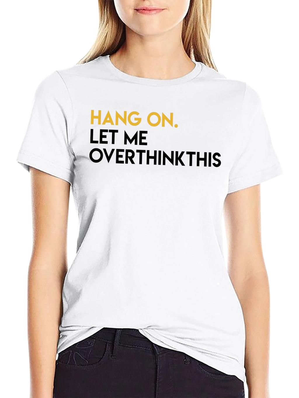 Hang On Overthink T-Shirt - Mens