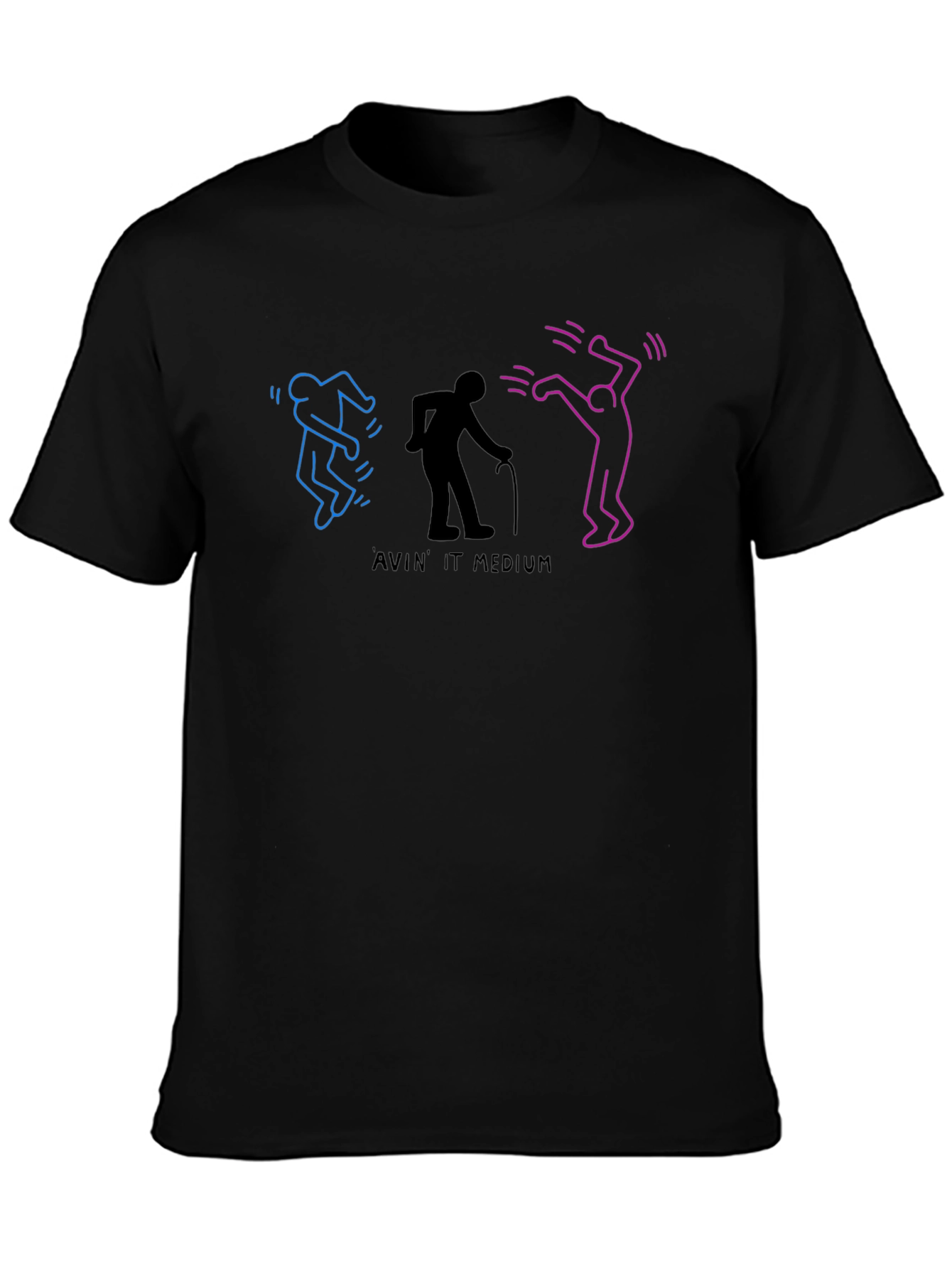 Aving It Medium Graphic Tee - Unisex T-Shirt
