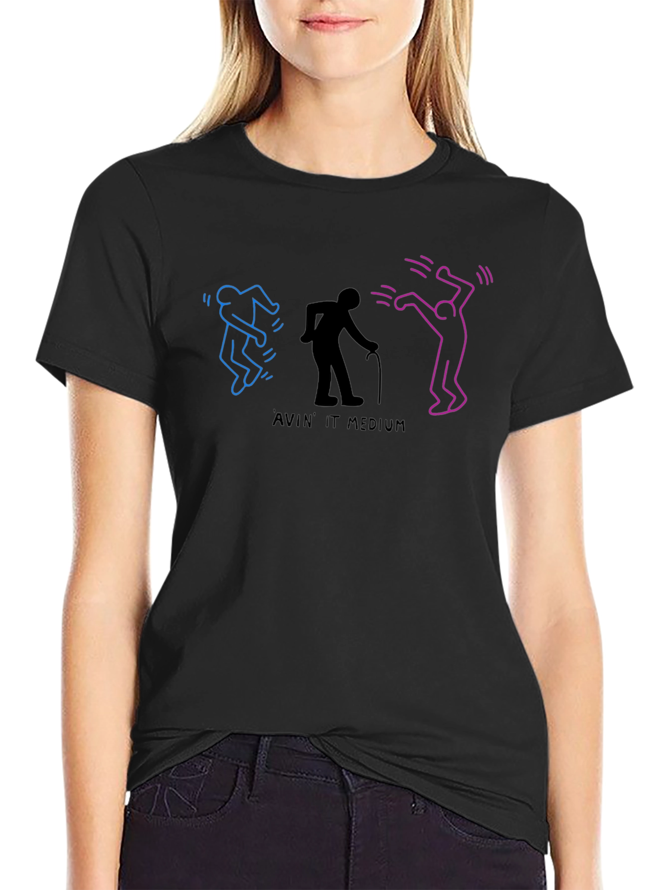 Aving It Medium Graphic Tee - Unisex T-Shirt