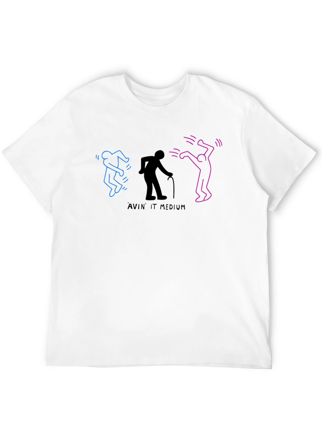 Aving It Medium Graphic Tee - Unisex T-Shirt