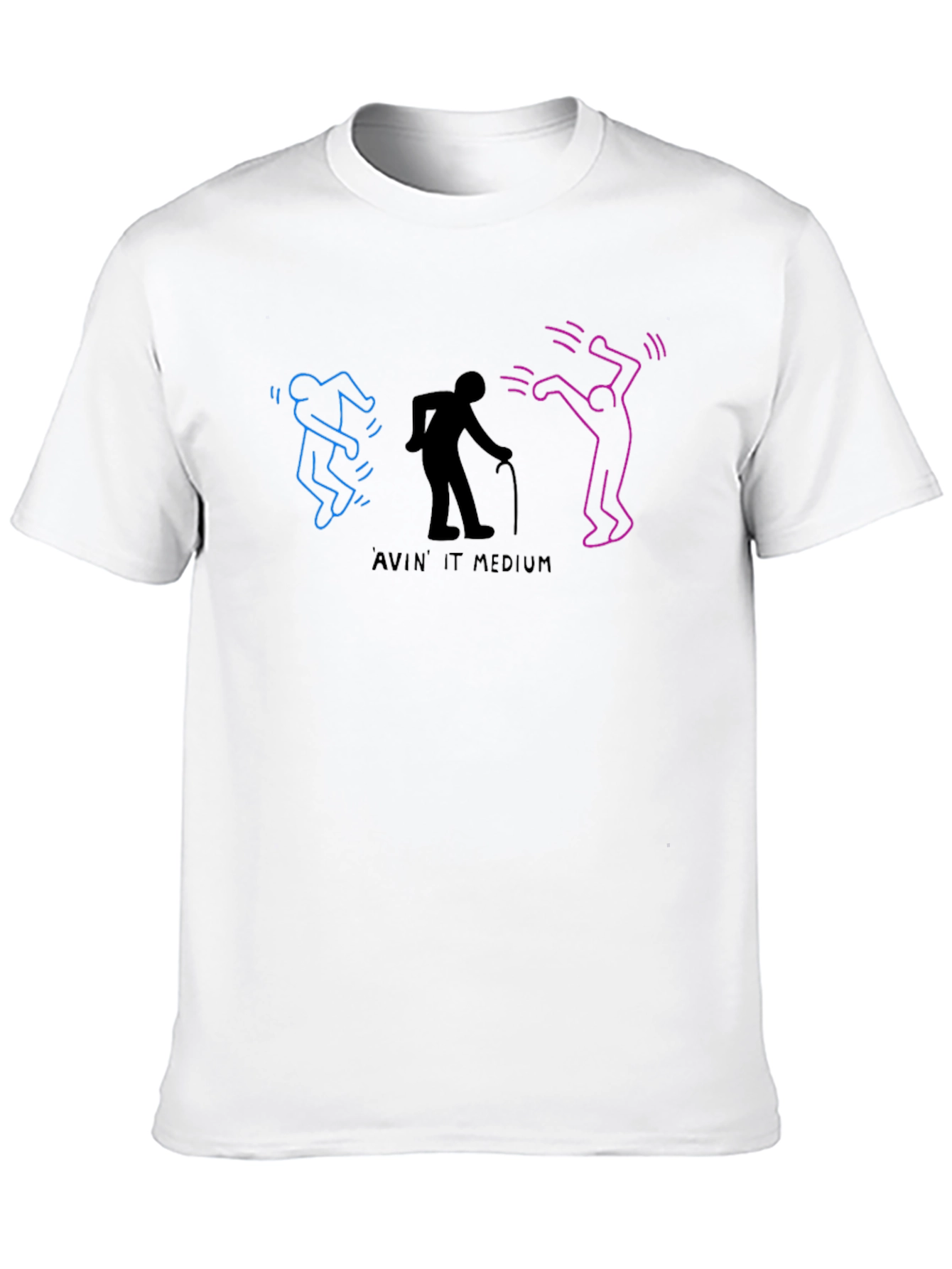 Aving It Medium Graphic Tee - Unisex T-Shirt