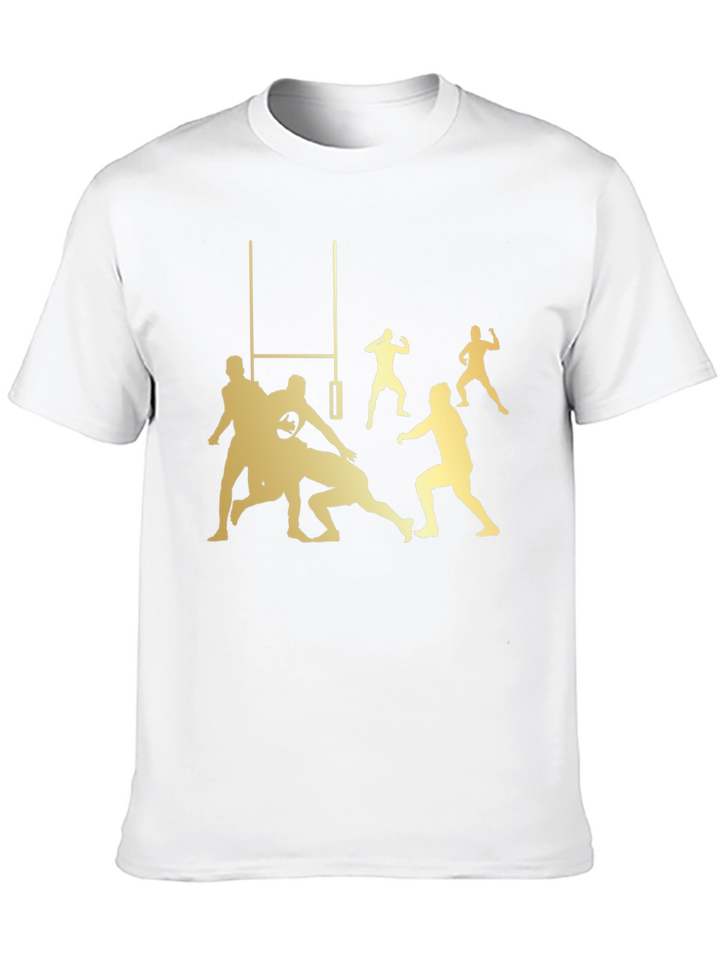 Rugby Players Graphic T-Shirt