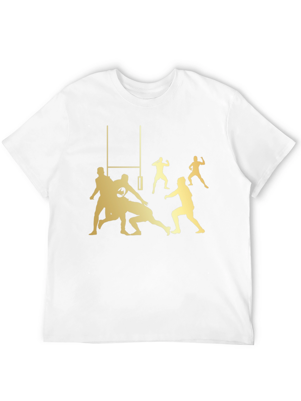 Rugby Players Graphic T-Shirt