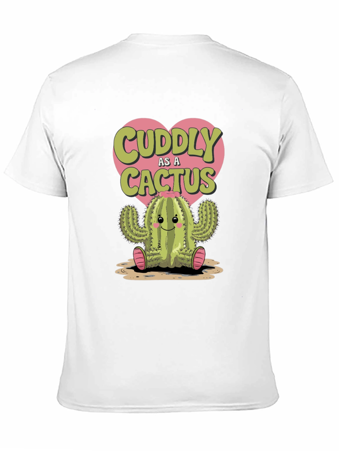 Cuddly Cactus Graphic Tee - Soft & Stylish
