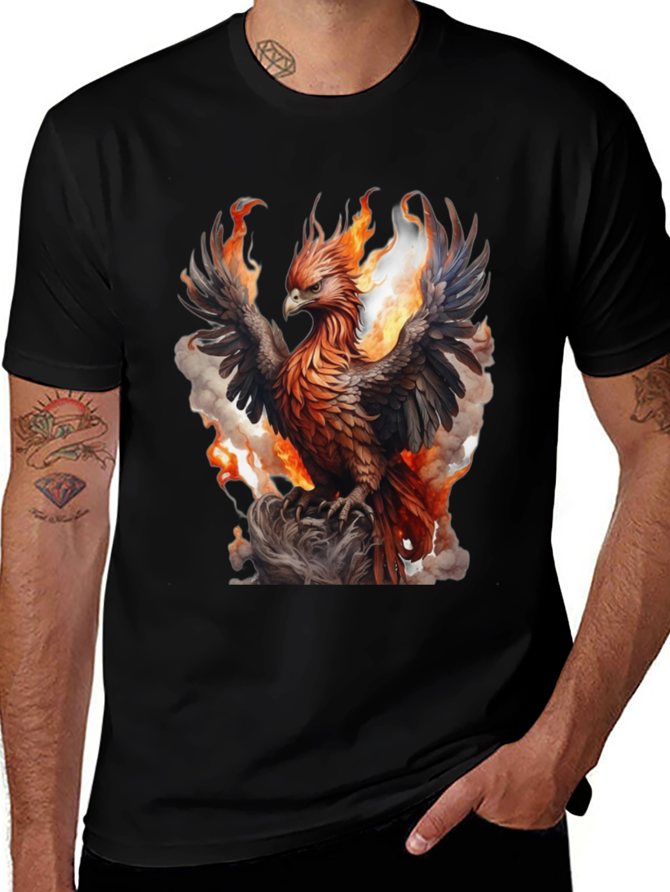 Phoenix Graphic Tee - Rise from the Ashes!