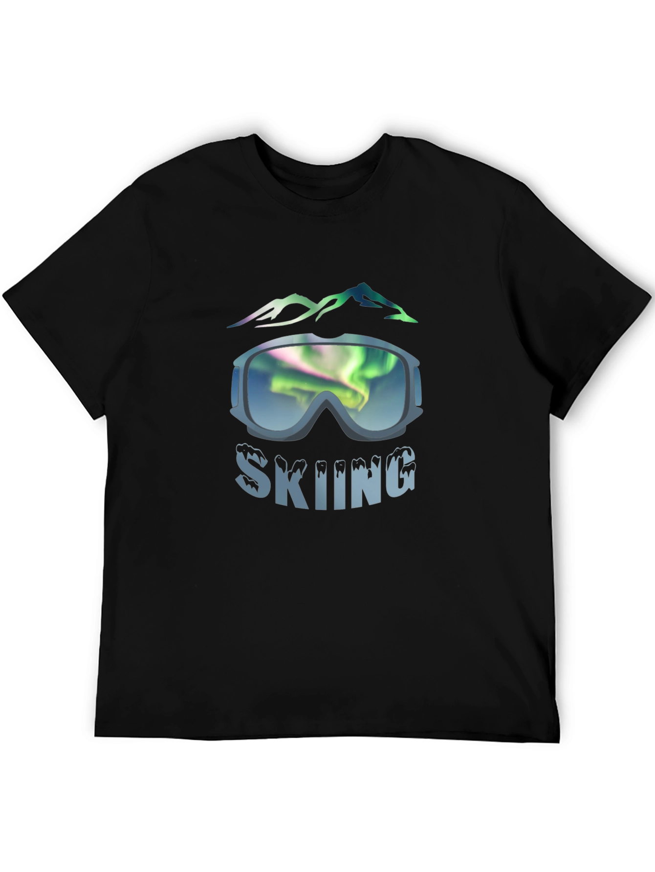 Skiing Graphic Tee - Mountain Adventure