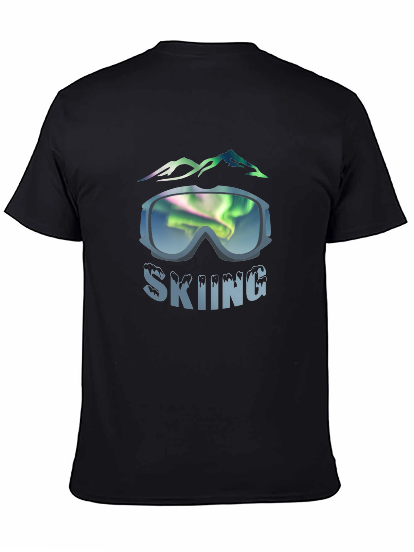 Skiing Graphic Tee - Mountain Adventure