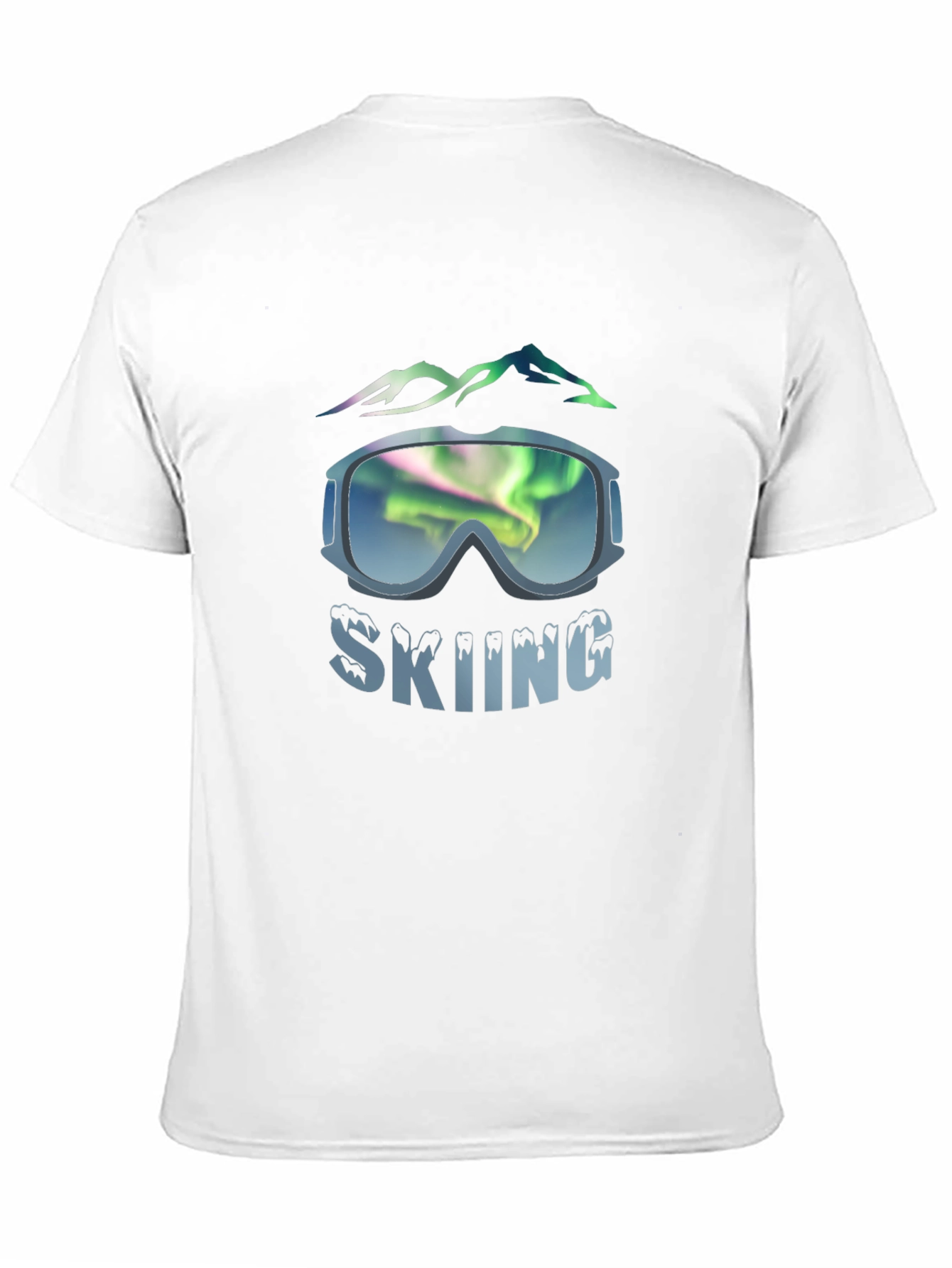 Skiing Graphic Tee - Mountain Adventure