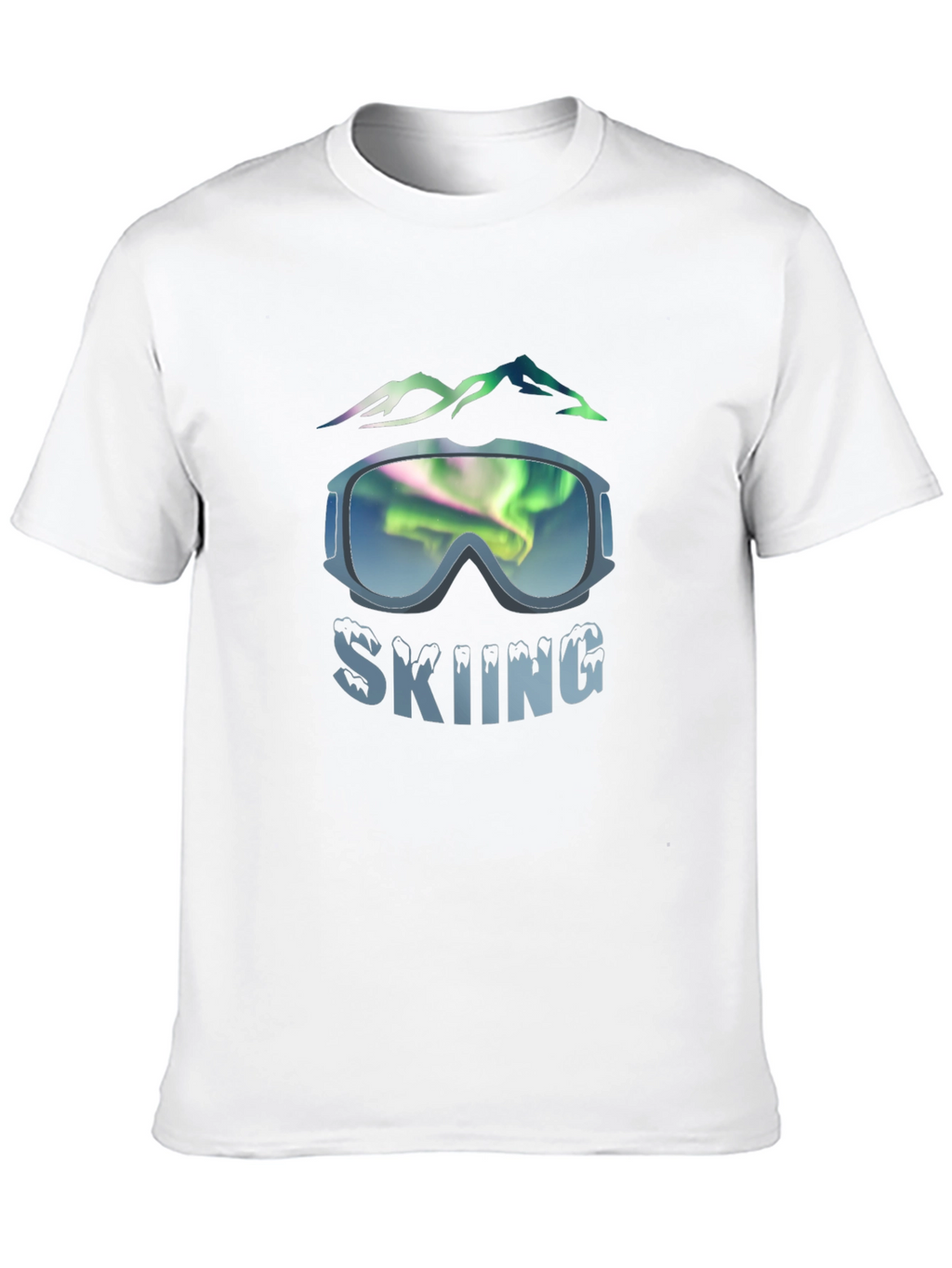 Skiing Graphic Tee - Mountain Adventure