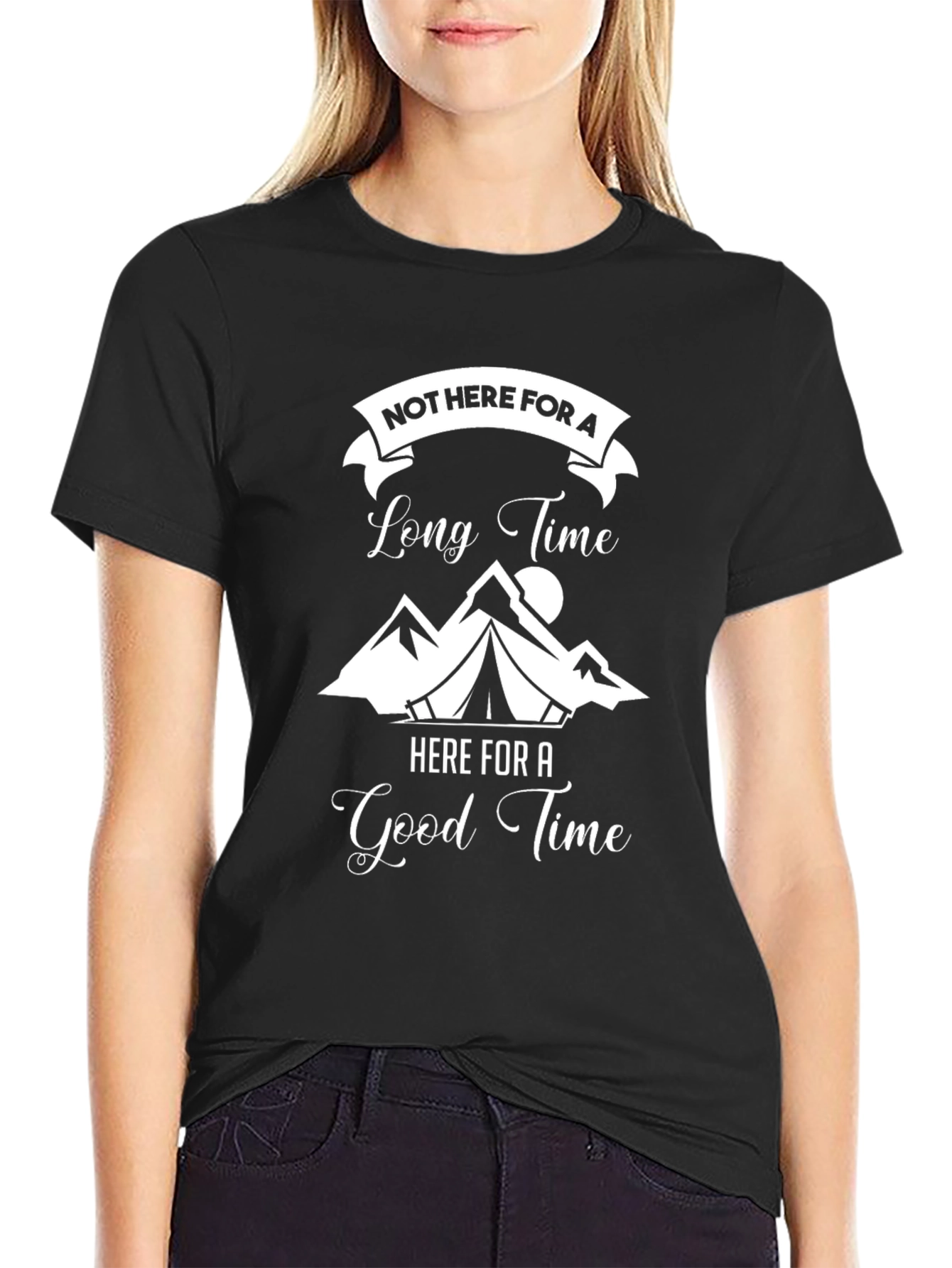 Not Here For A Long Time Graphic Tee