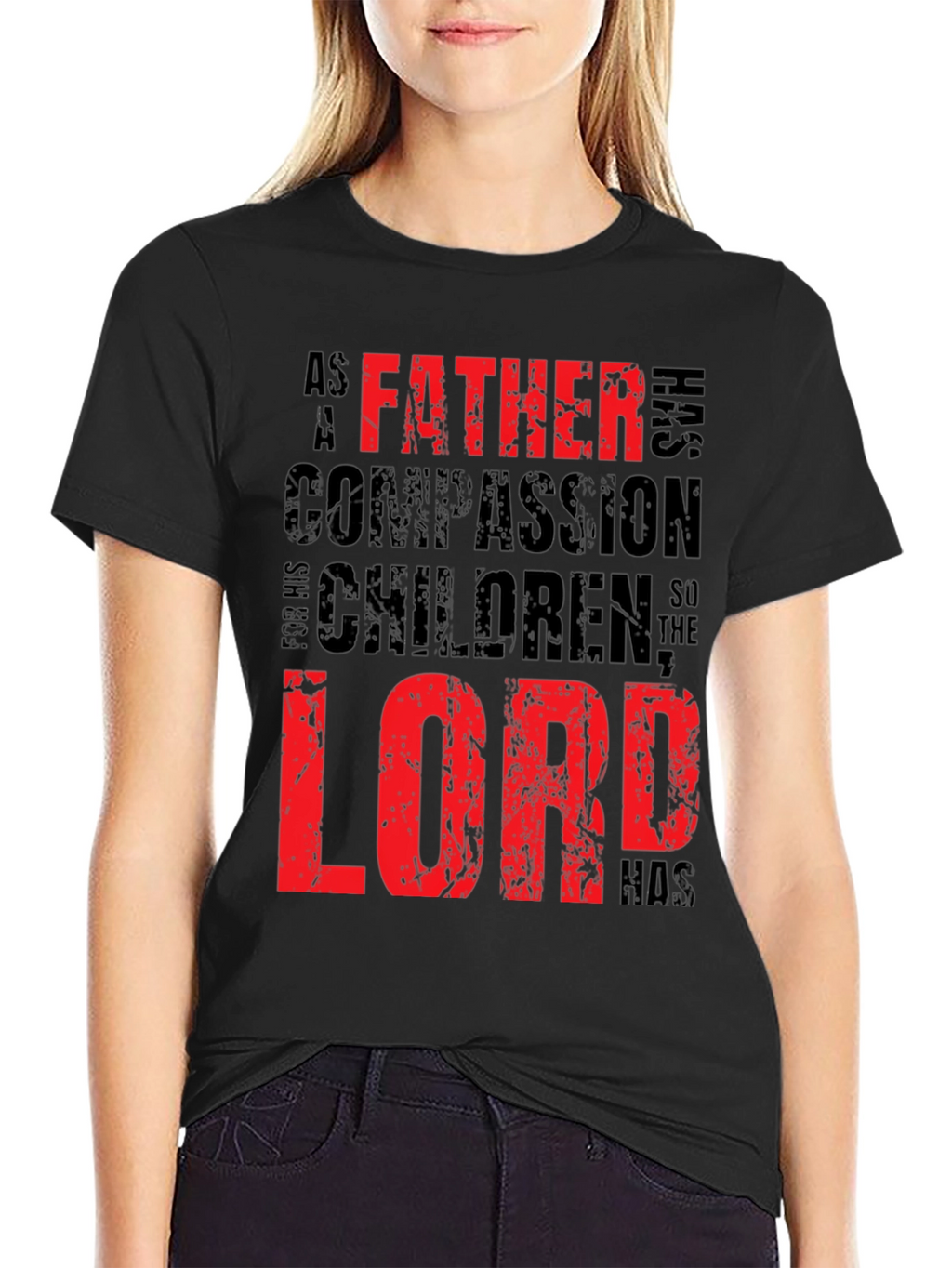 Father Lord Black Graphic Tee