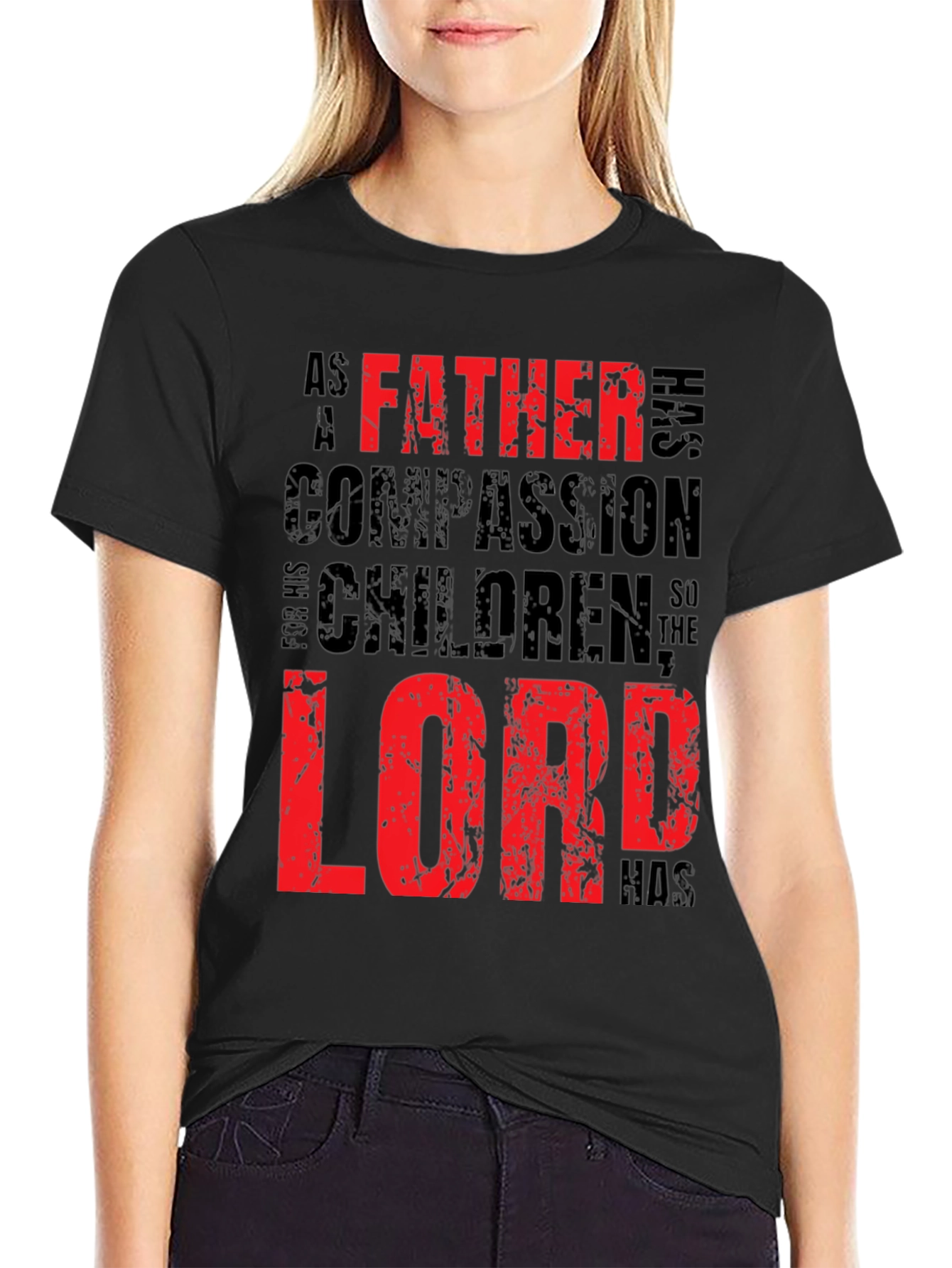 Father Lord Black Graphic Tee