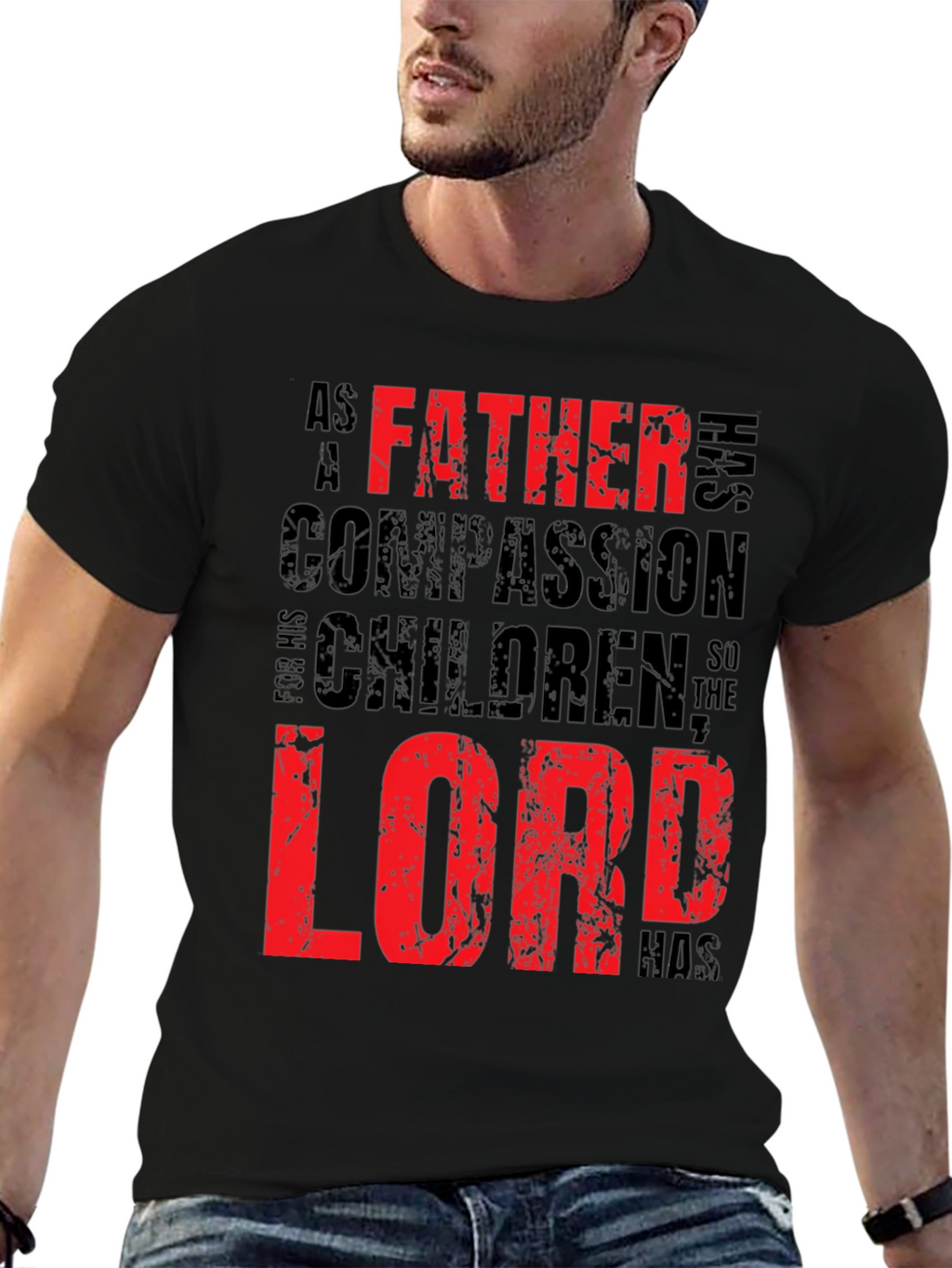 Father Lord Black Graphic Tee