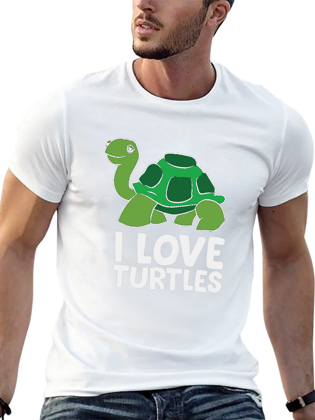 I Love Turtles Graphic T-Shirt - Unisex