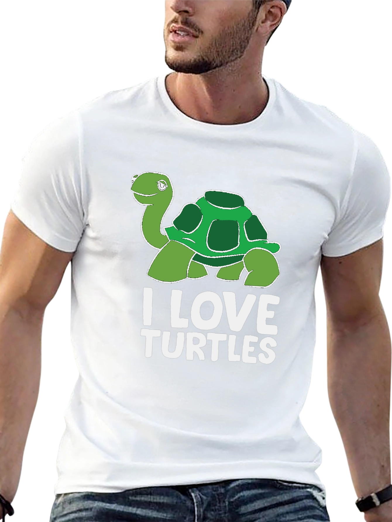 I Love Turtles Graphic T-Shirt - Unisex