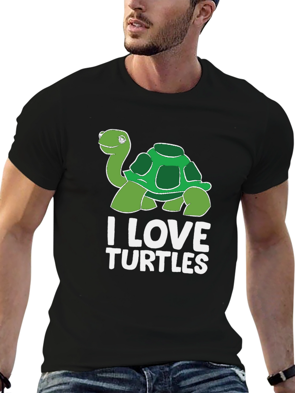 I Love Turtles Graphic T-Shirt - Unisex