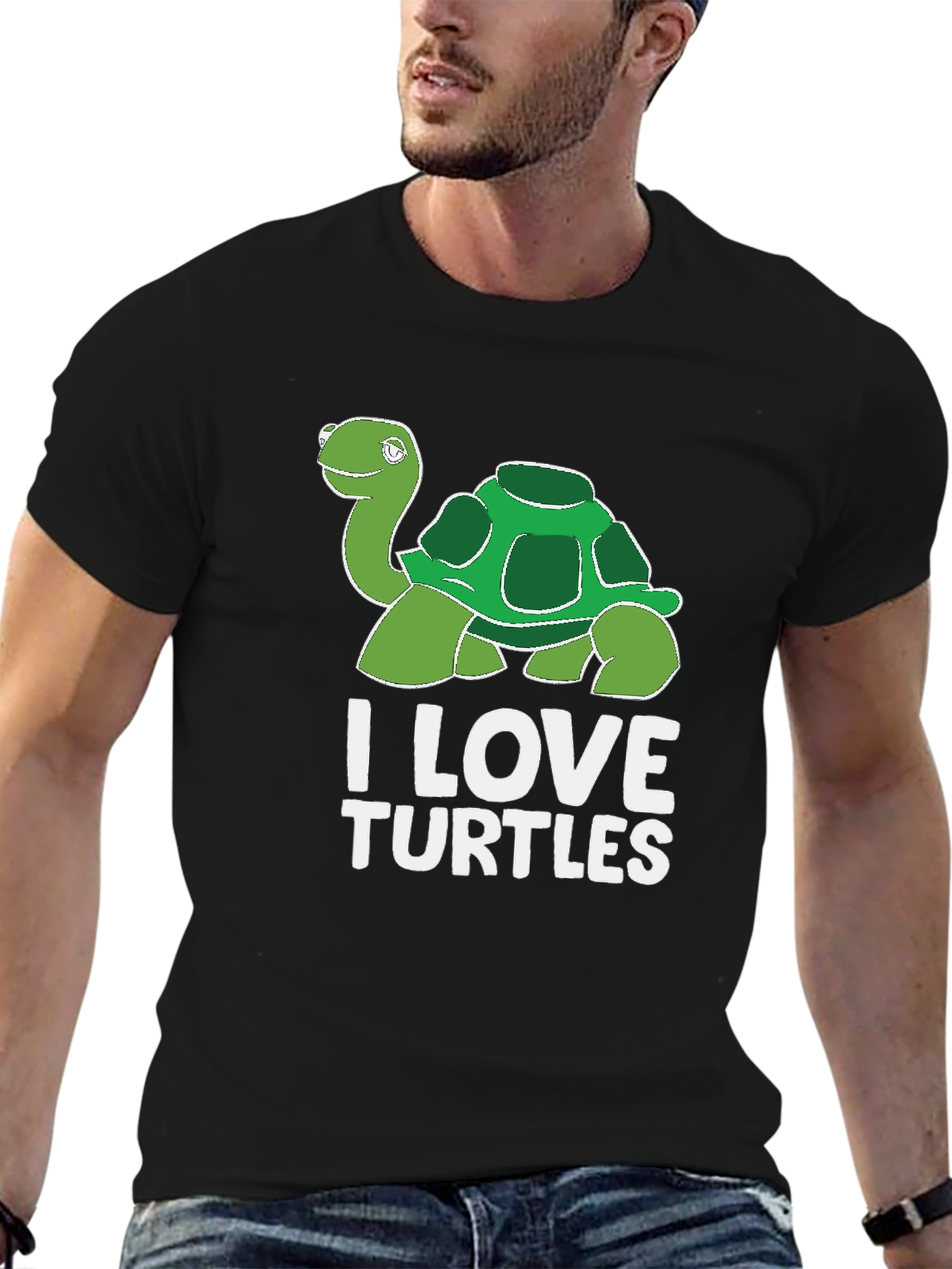 I Love Turtles Graphic T-Shirt - Unisex