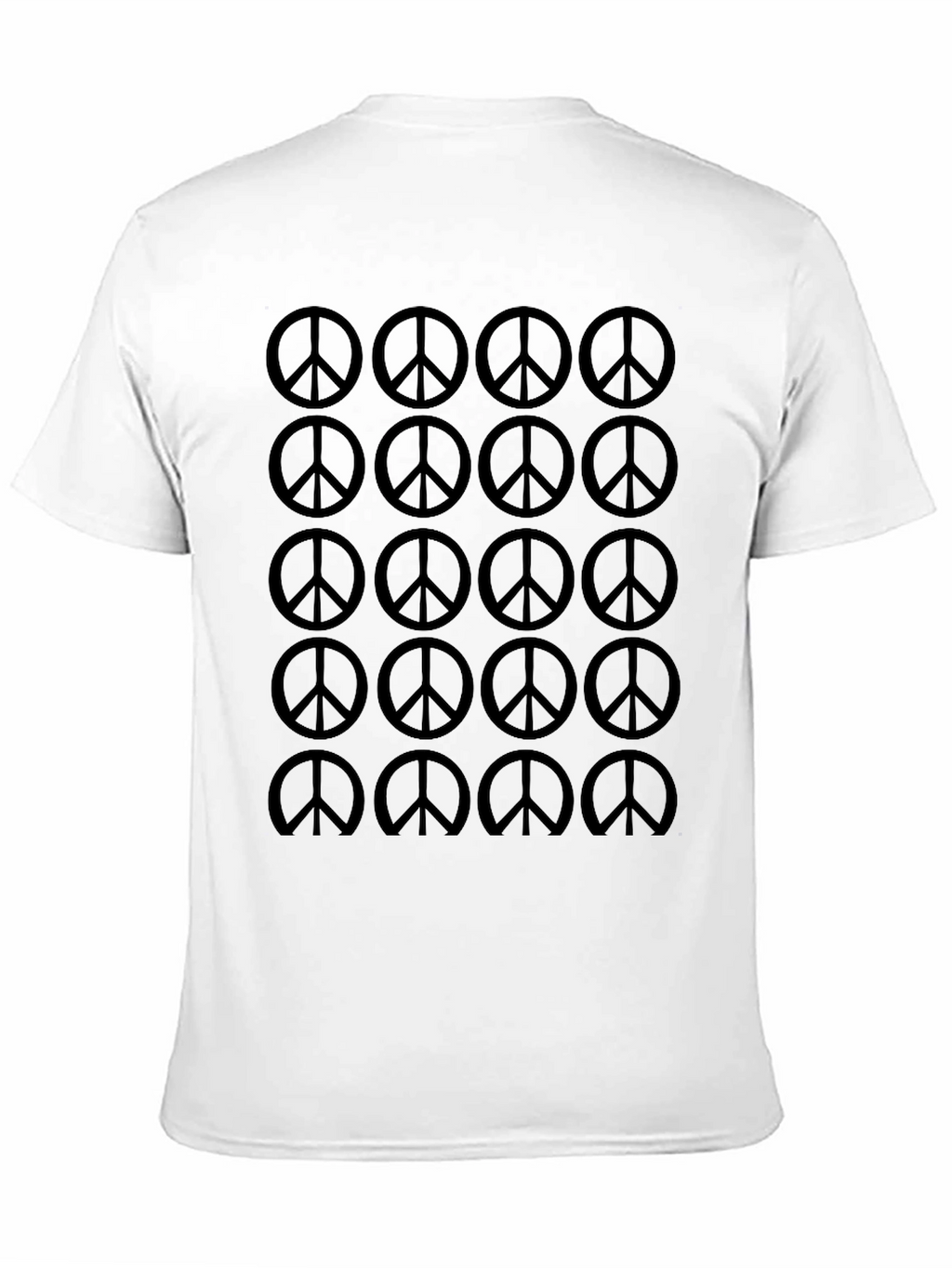 Peace Sign Graphic Tee - Classic Style