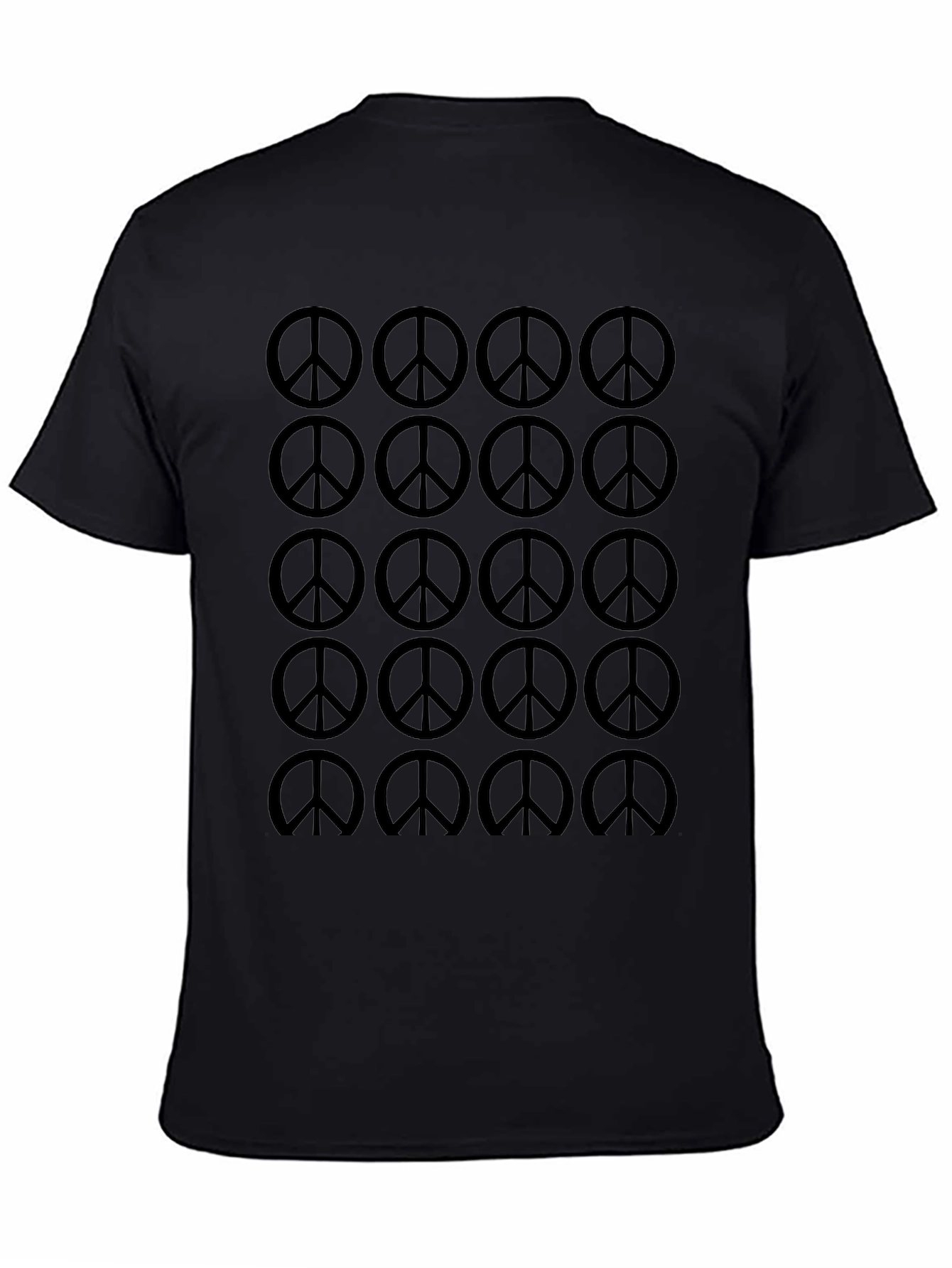 Peace Sign Graphic Tee - Classic Style