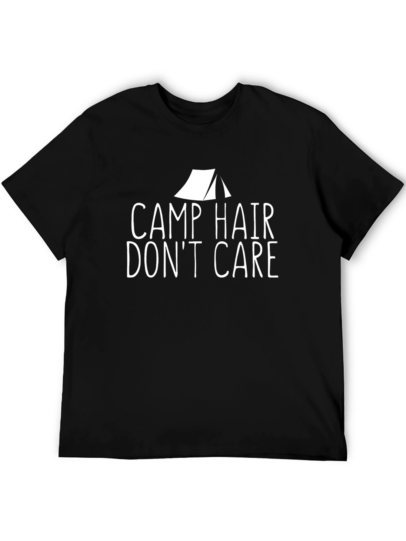 Camp Hair Dont Care Graphic Tee