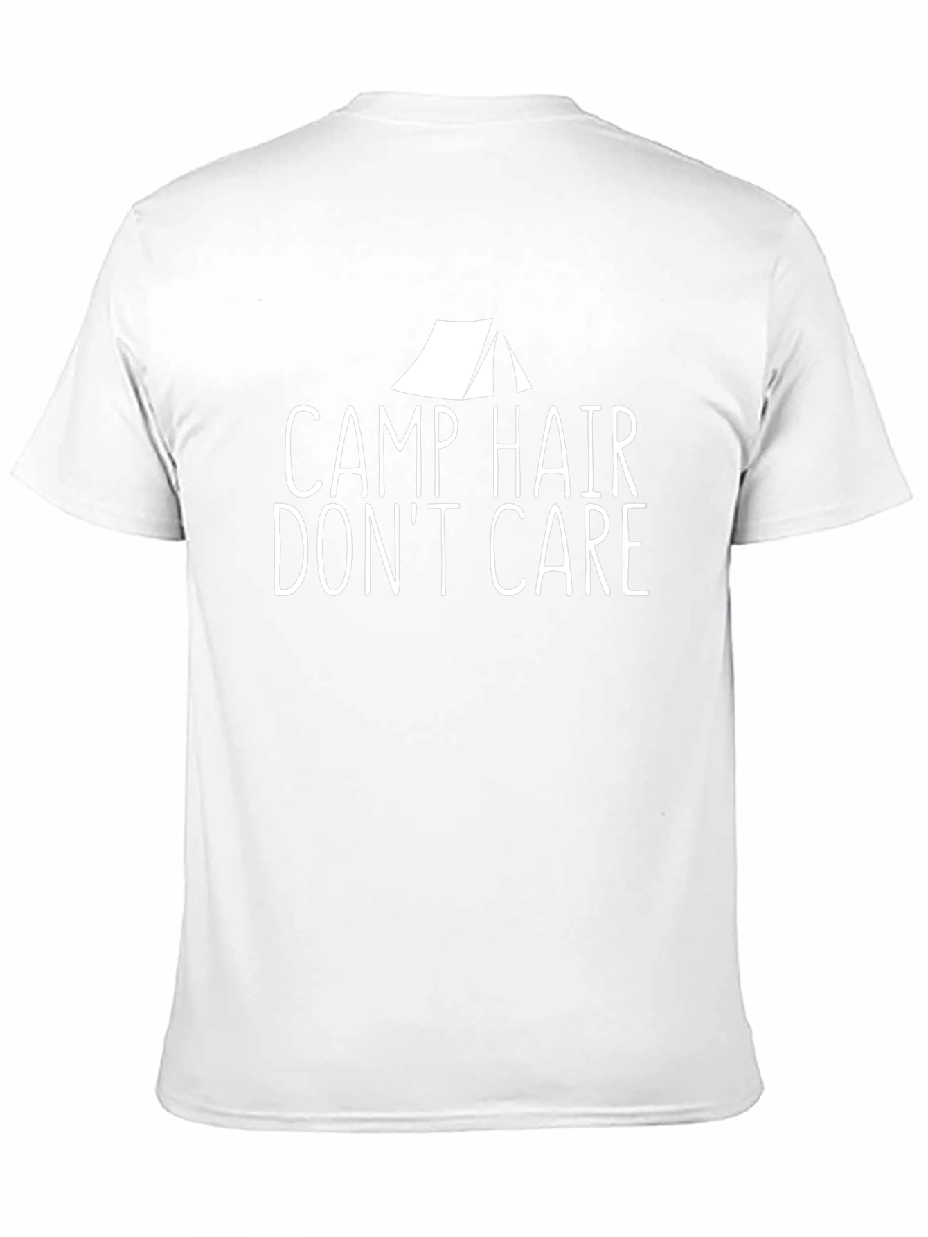 Camp Hair Dont Care Graphic Tee