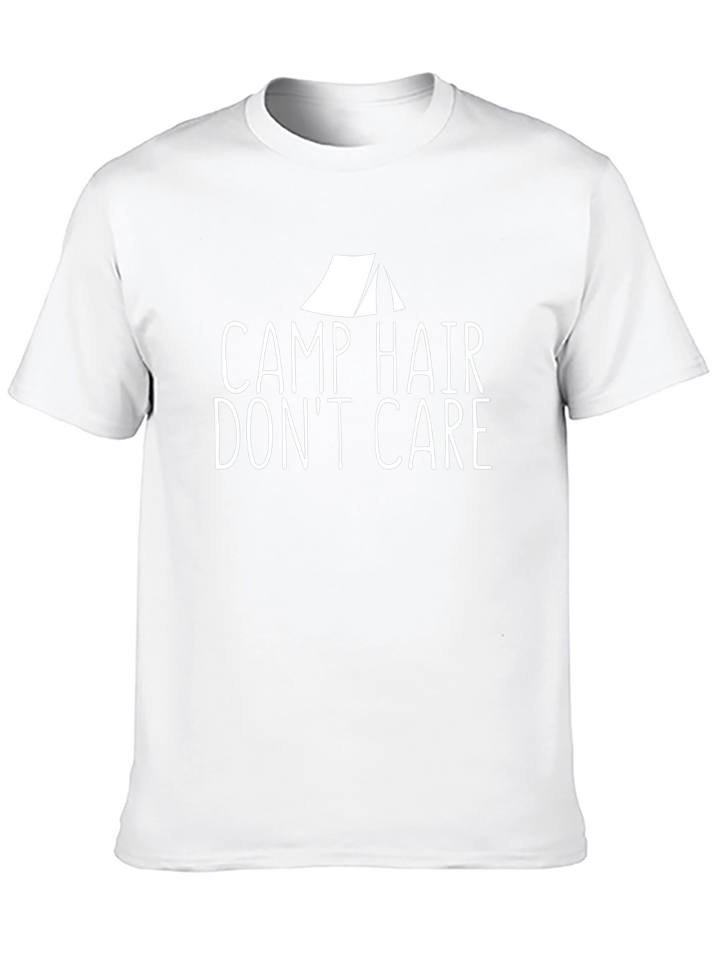 Camp Hair Dont Care Graphic Tee