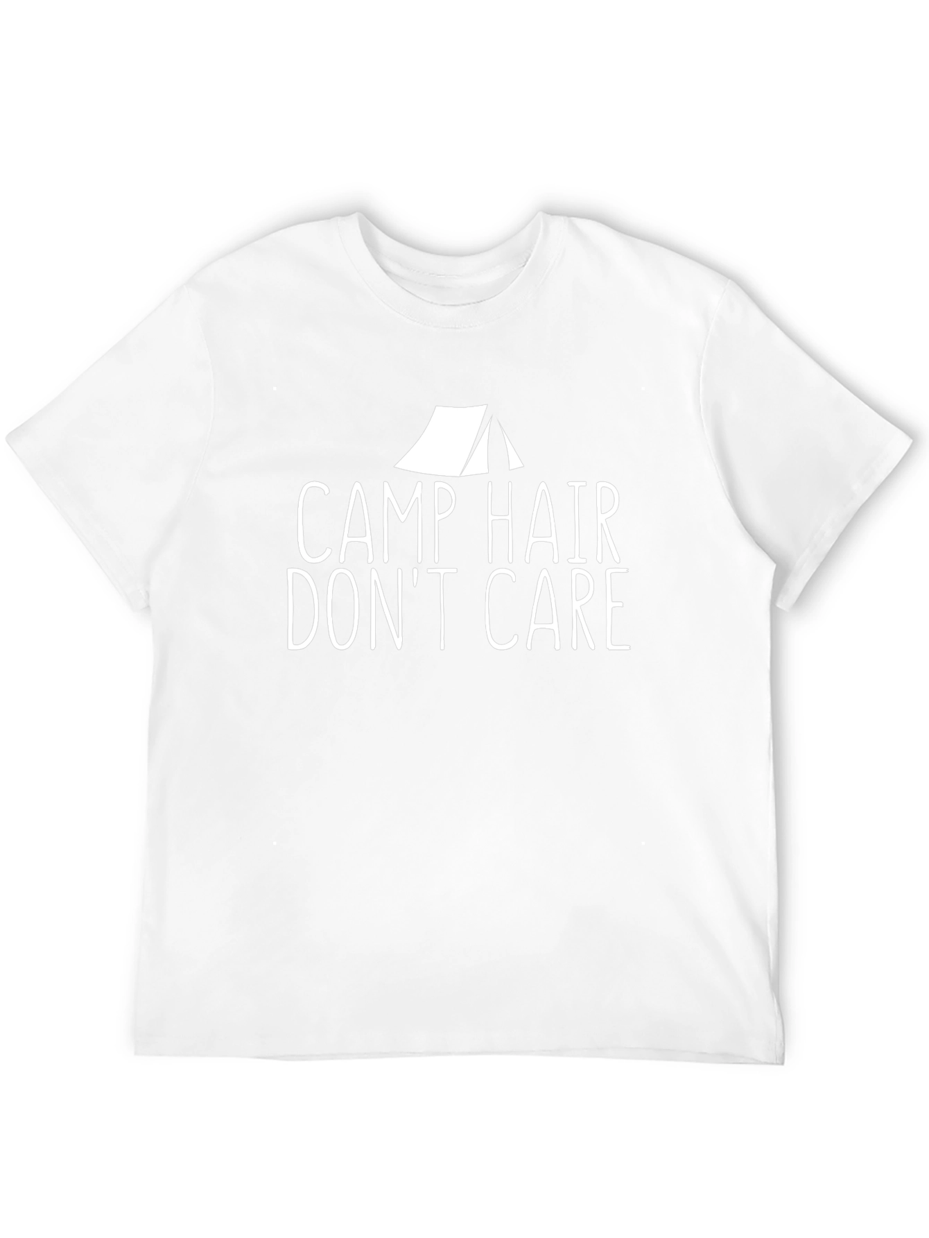 Camp Hair Dont Care Graphic Tee