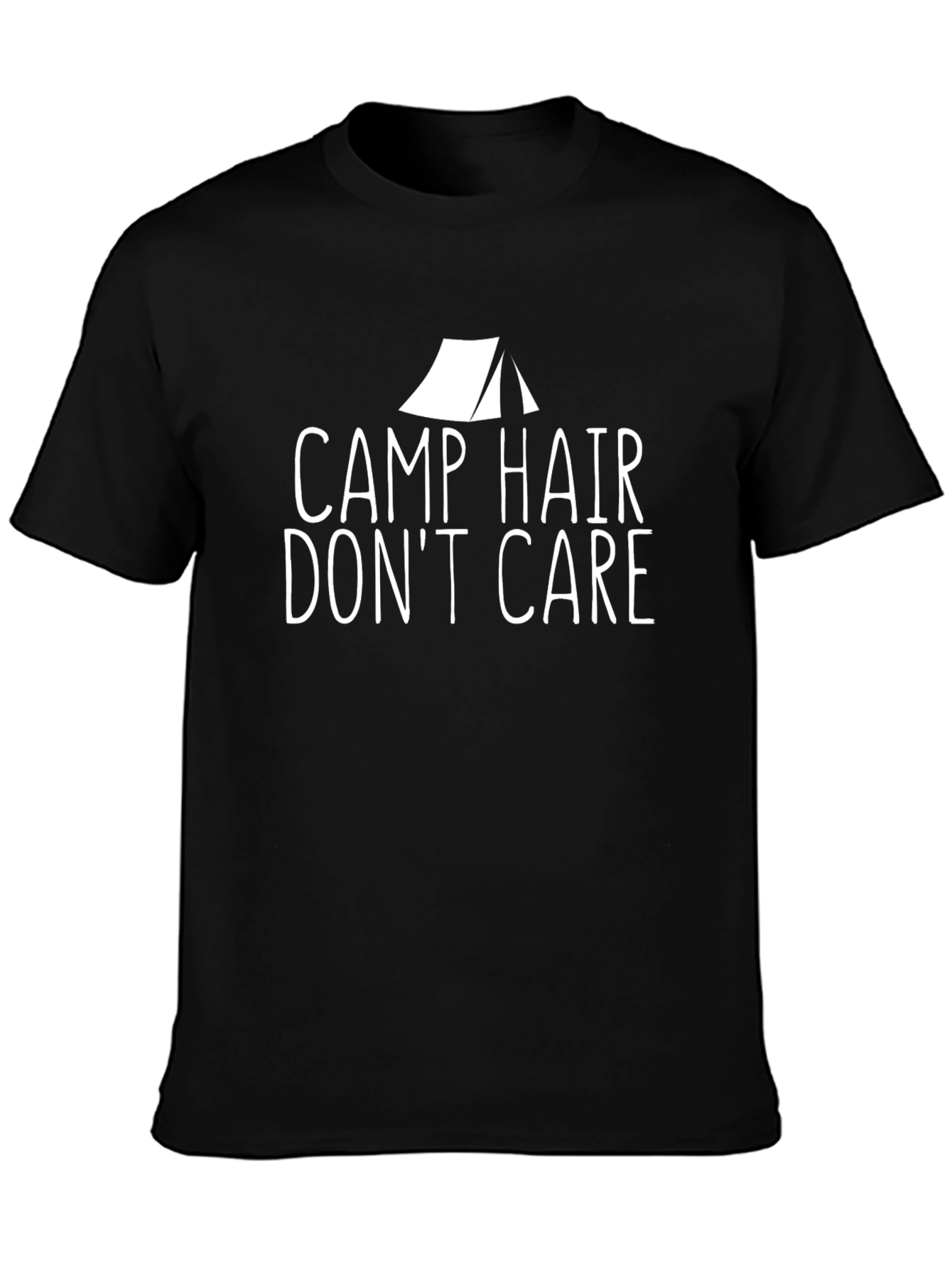 Camp Hair Dont Care Graphic Tee