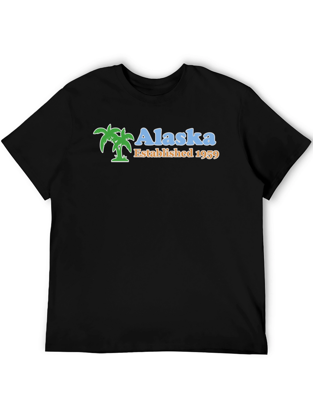 Alaska Established 1959 Palm Tree T-Shirt