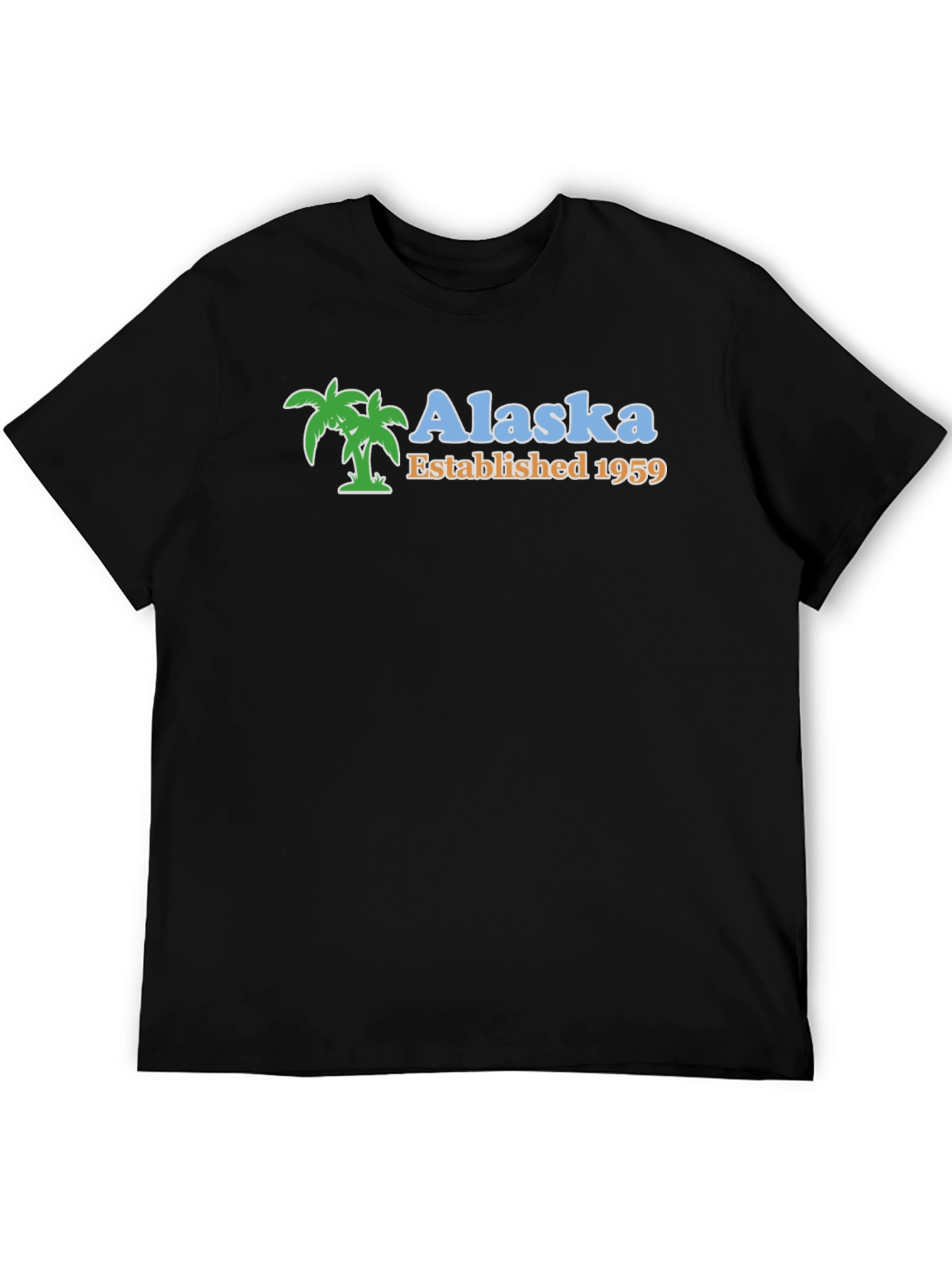 Alaska Established 1959 Palm Tree T-Shirt