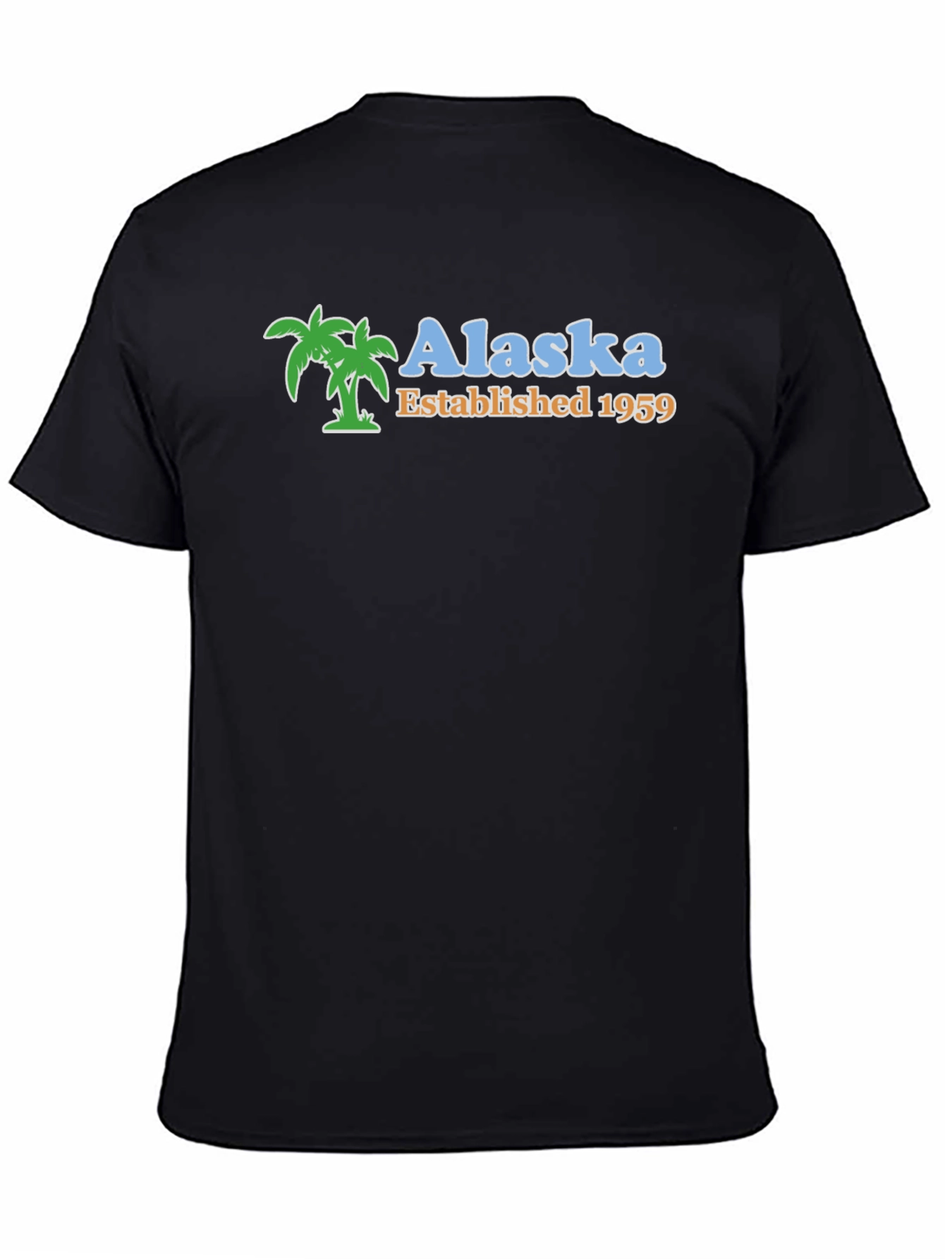 Alaska Established 1959 Palm Tree T-Shirt