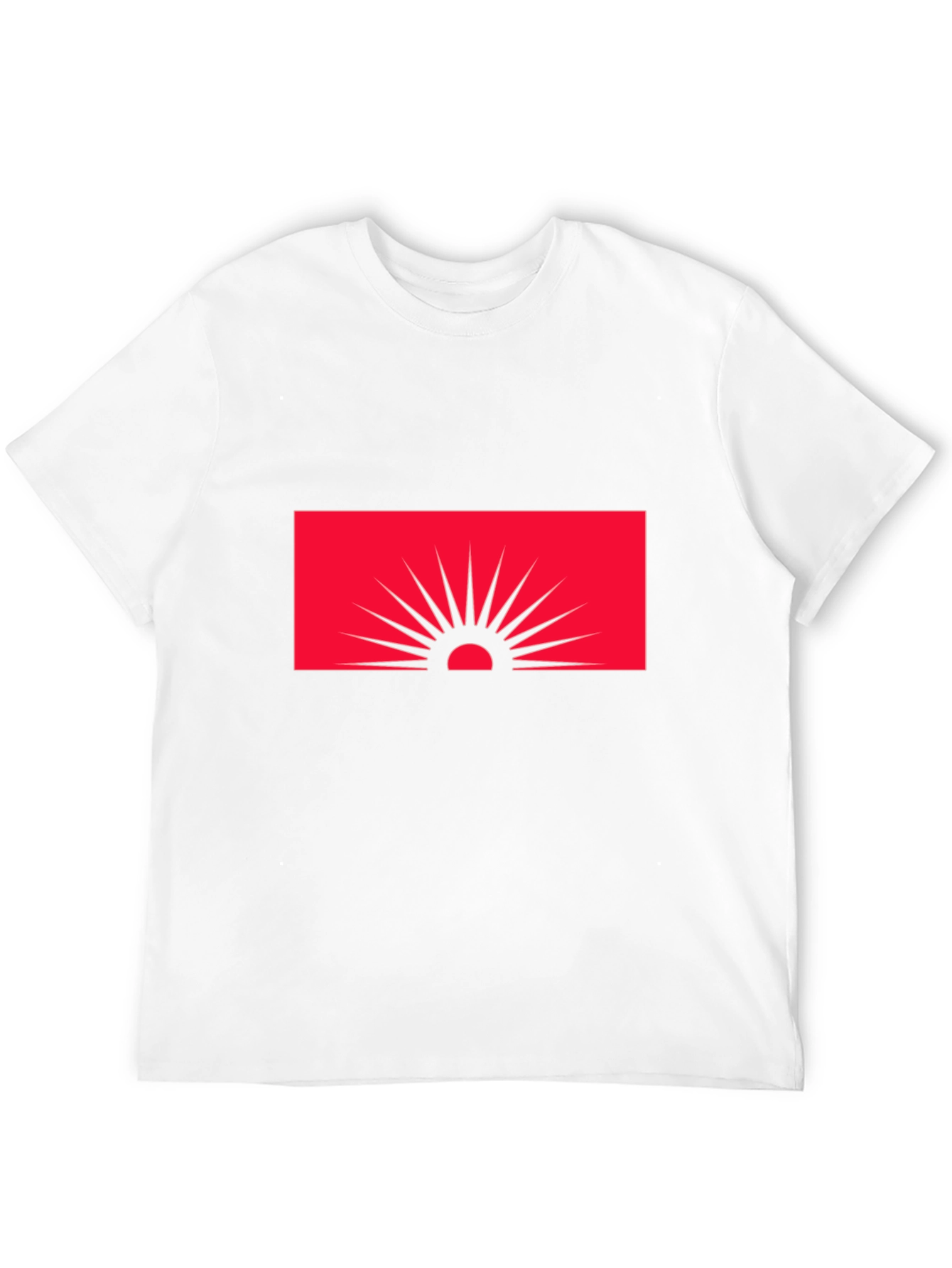 Sunset Graphic Tee - Modern Black T-Shirt